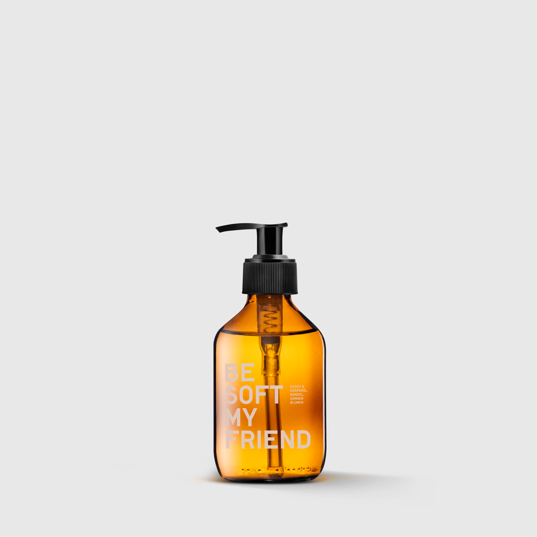 BE SOFT MY FRIEND vegan shower and body oil 200ml, natural body care from Austria