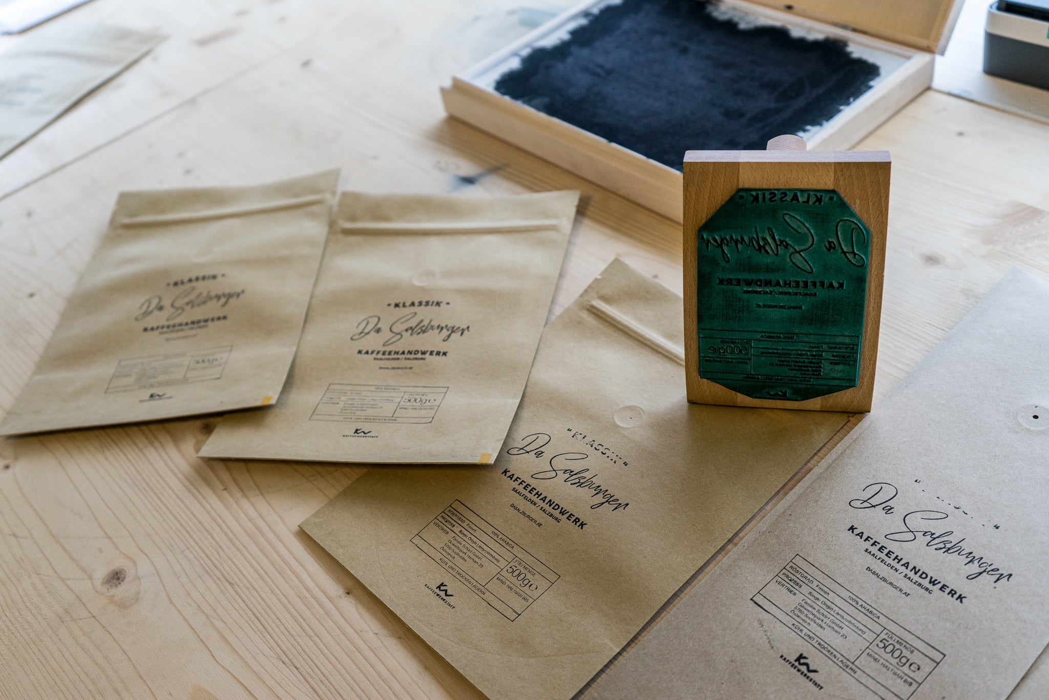 Da Salzburger Kaffee "BLUES" (100% Arabica Kaffeebohnen / 500g)