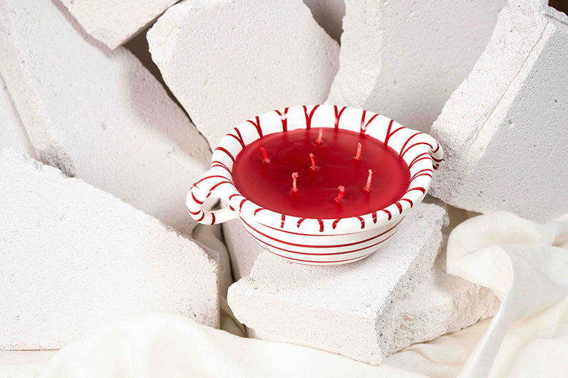 Gmundner Pot red flamed Weitling 17Ø 600ML