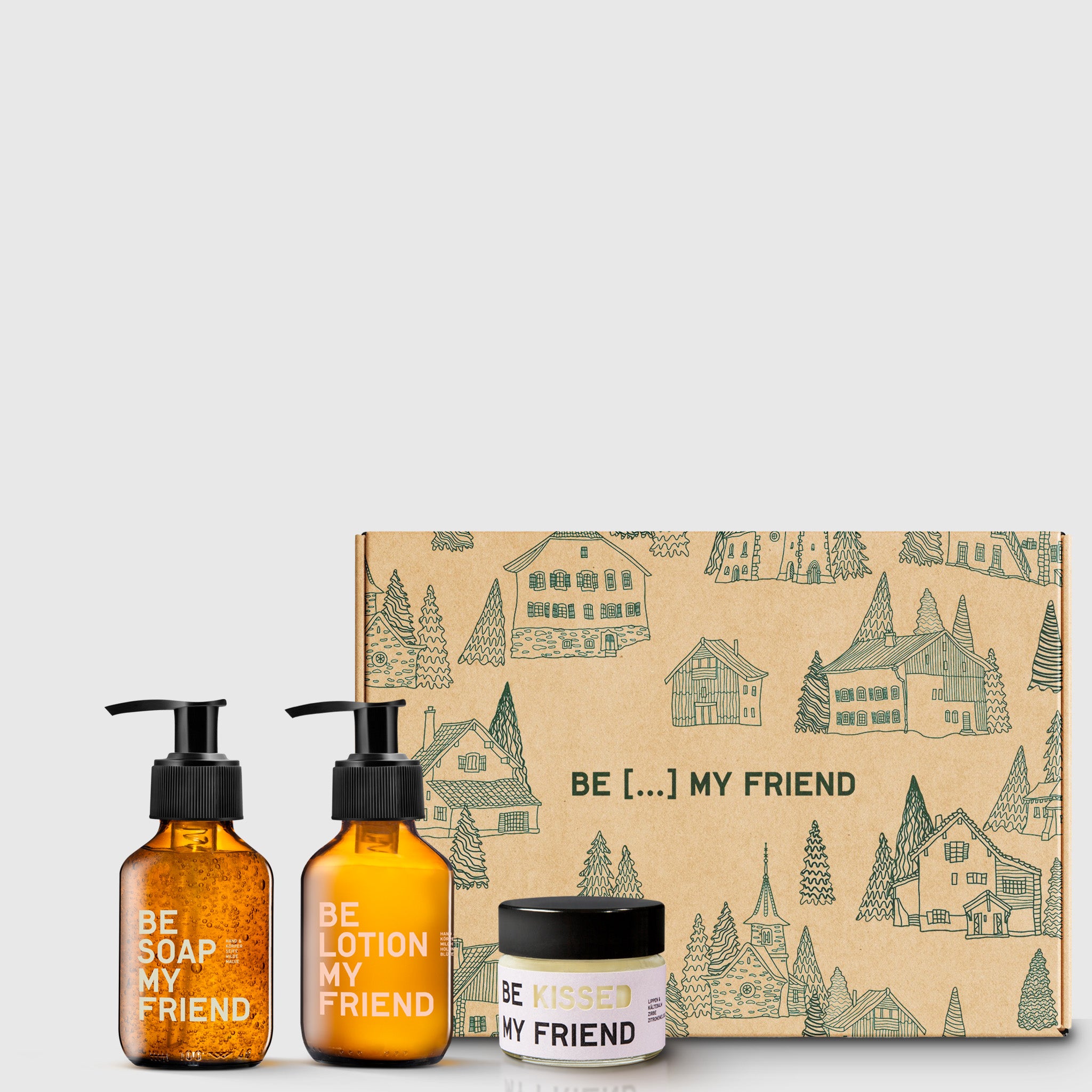 SOAP 100ML & LOTION SET 100ML & KISSED 15ML