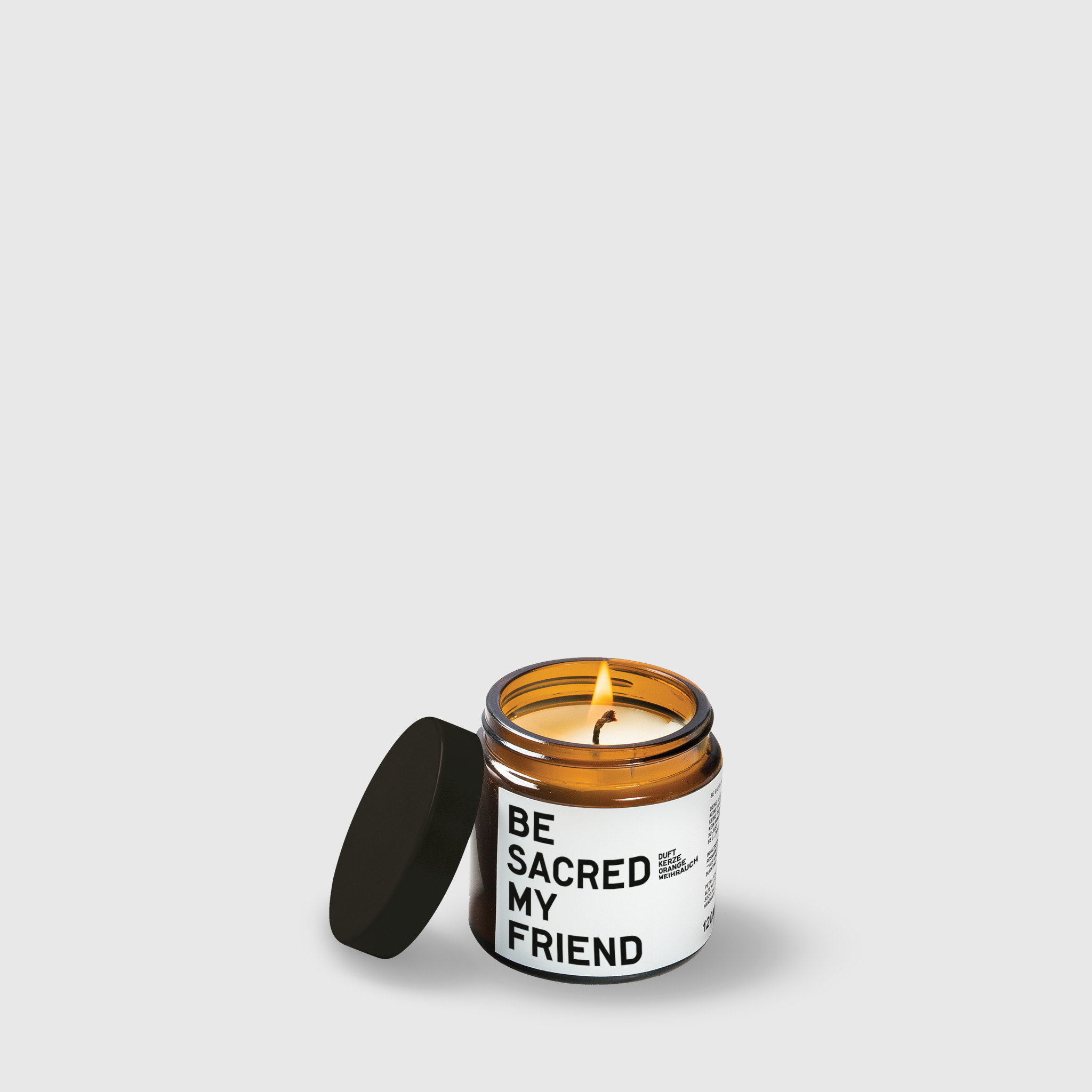 Scented candle with SWEET ORANGE