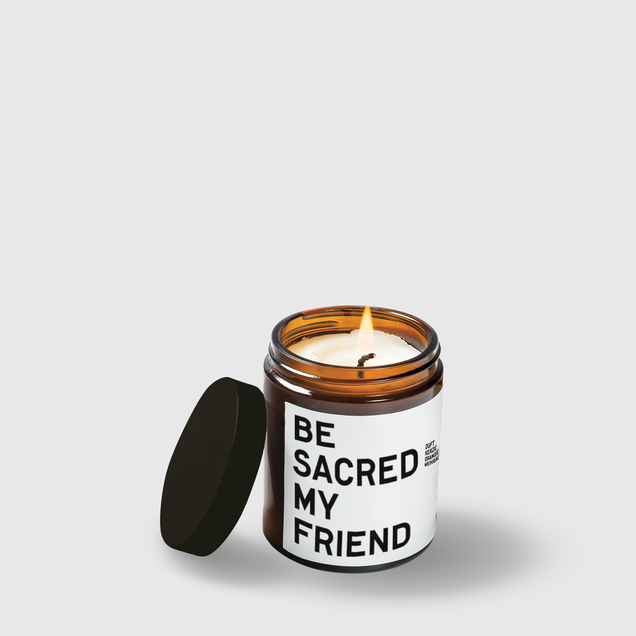 Scented candle with SWEET ORANGE