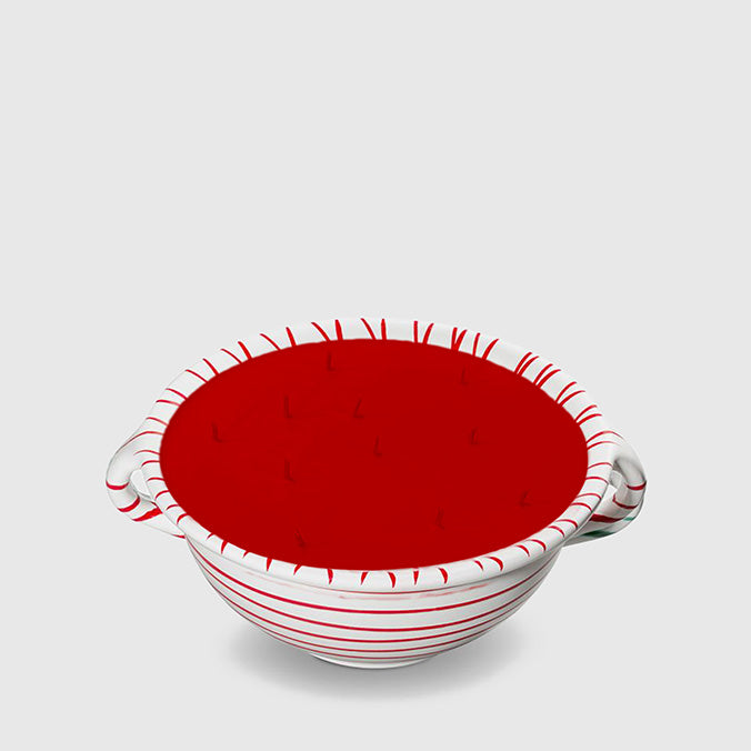 Gmundner Weitling rot geflammt rot 26Ø 2000ML