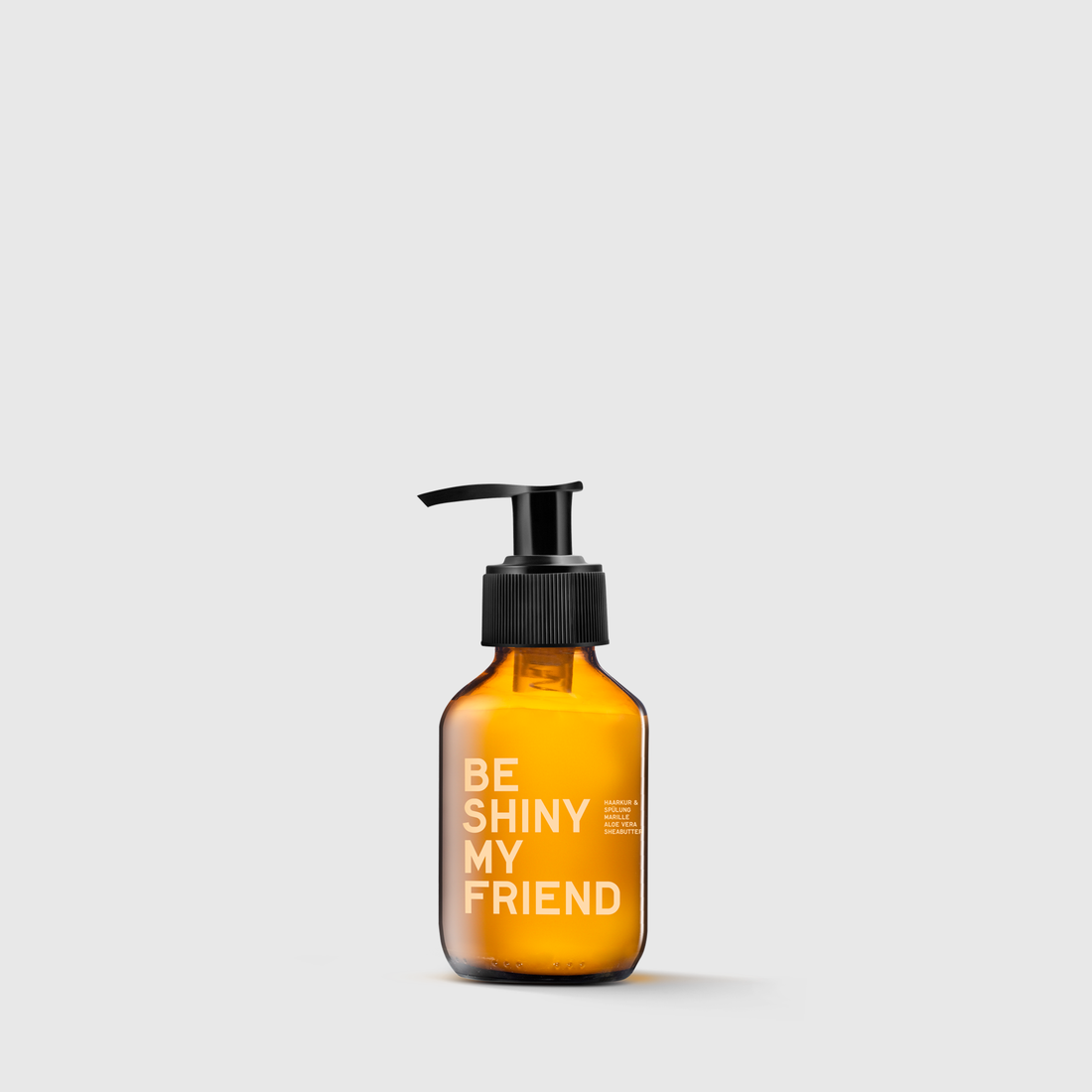BE SHINY 100ml vegane Haarpflege für Glanz, kompakte Größe natürliche Haarspülung