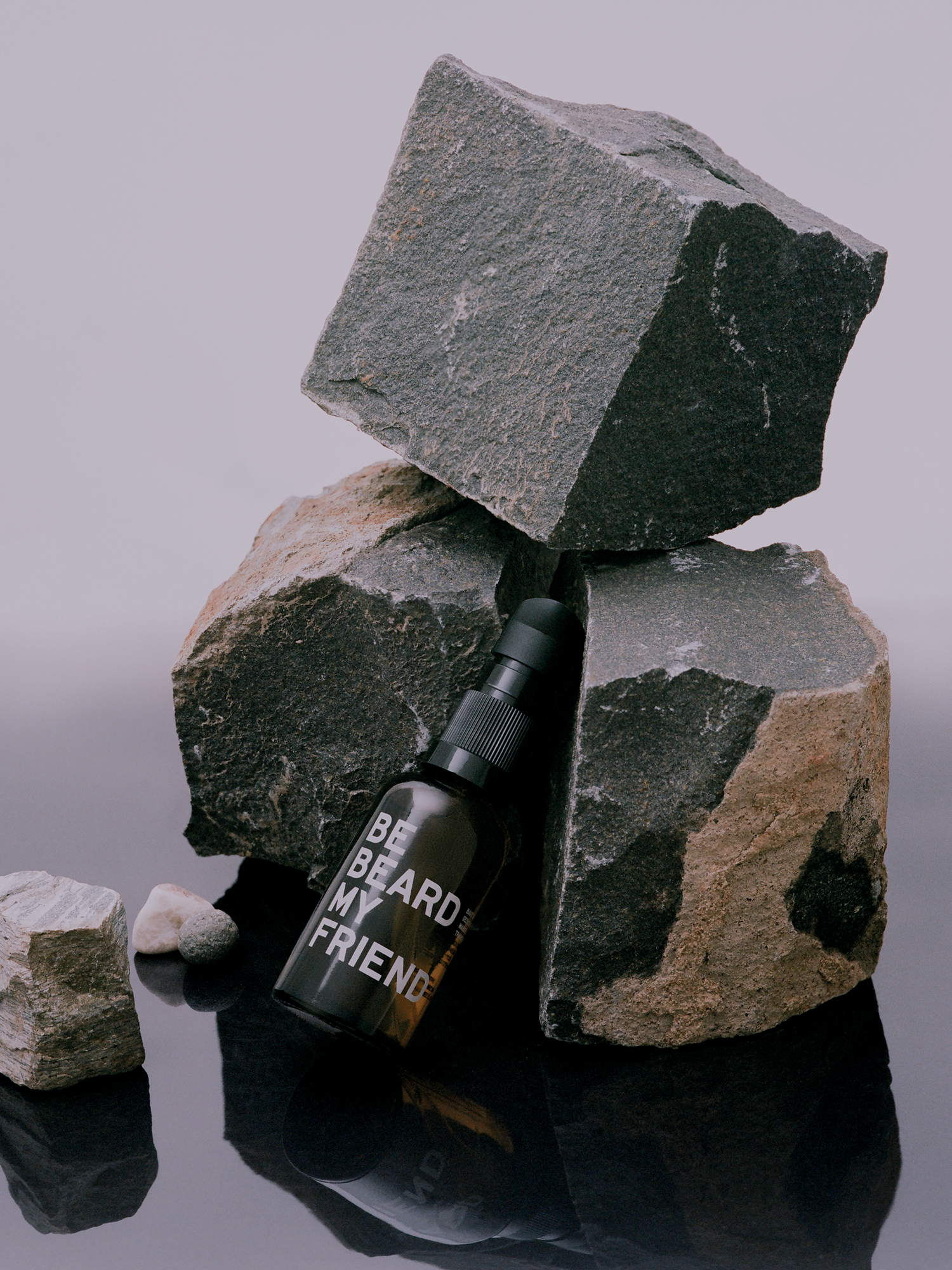 Beard and face oil with MANDEL