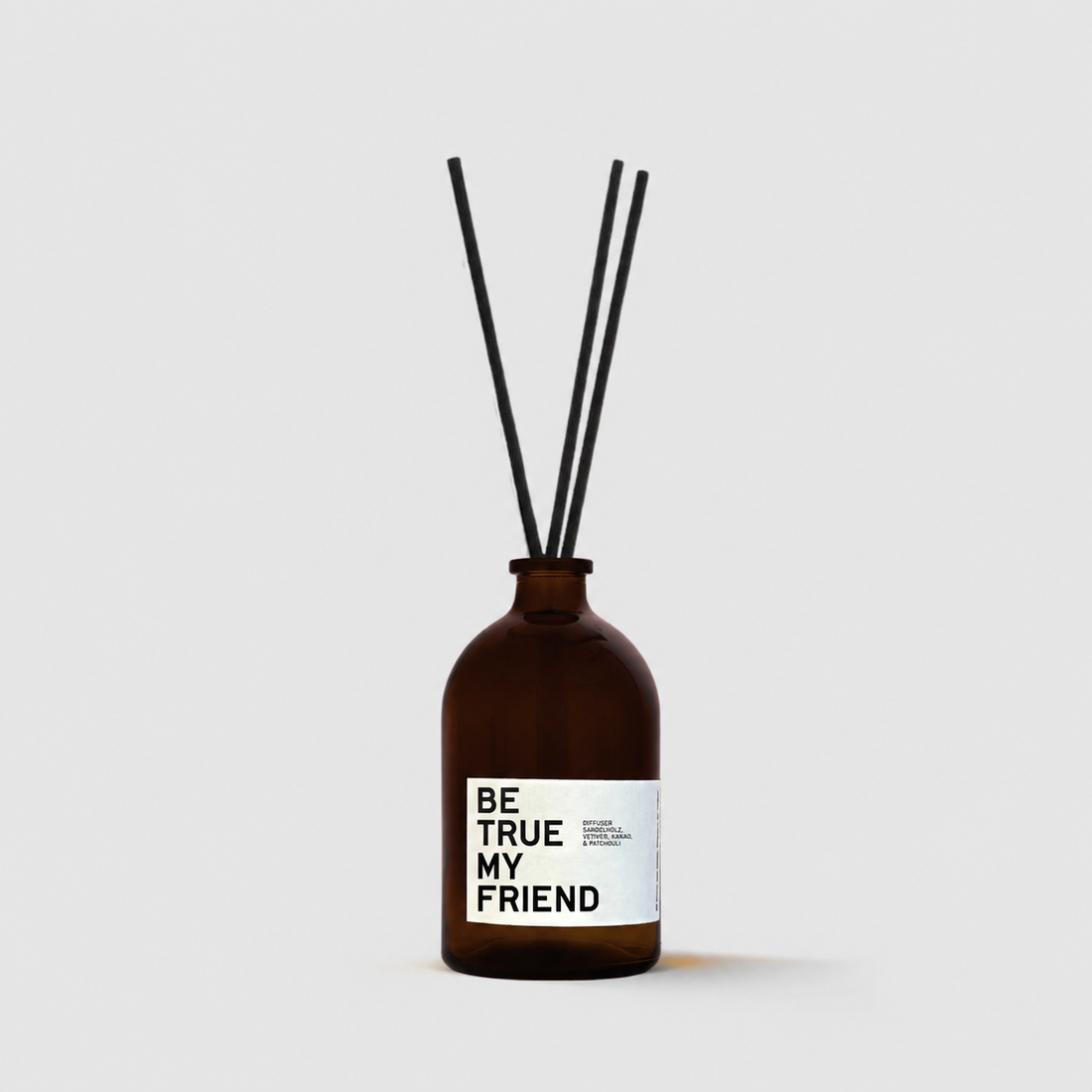 BE TRUE MY FRIEND Limited Diffuser Vetiver Patchouli Ho Holz Sandelholz Kakao Bitterorange 100ml