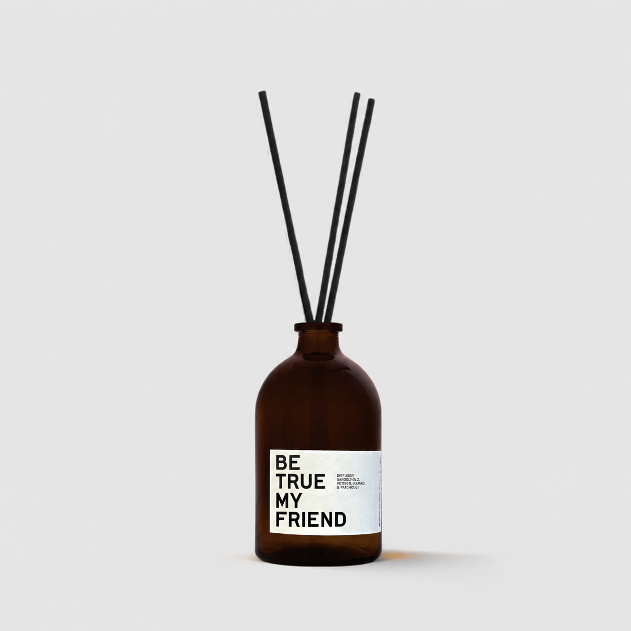 BE TRUE MY FRIEND Limited Diffuser Vetiver Patchouli Ho Holz Sandelholz Kakao Bitterorange 100ml