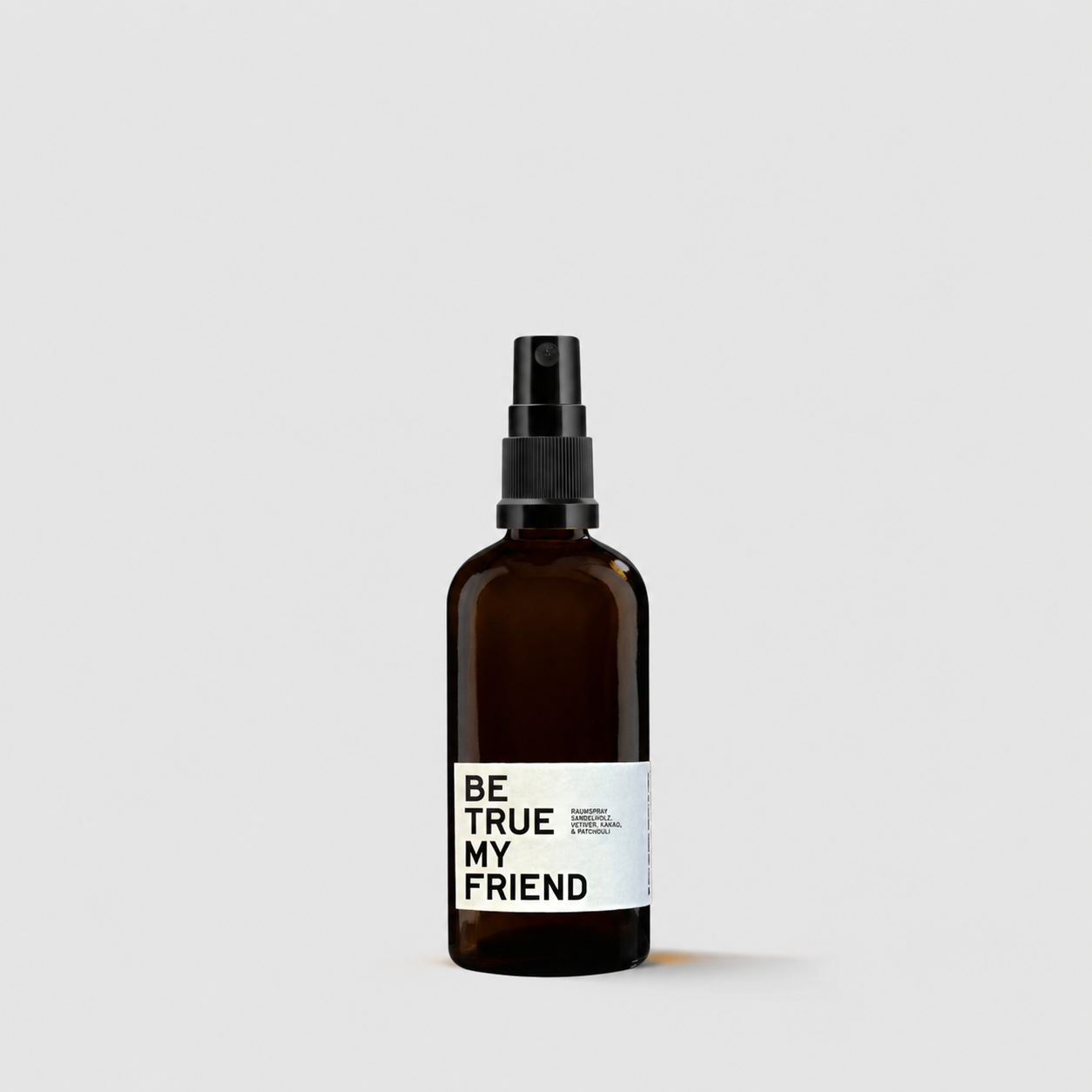 BE TRUE MY FRIEND Limited Raumspray Vetiver Patchouli Ho Holz Sandelholz Kakao Bitterorange 100ml