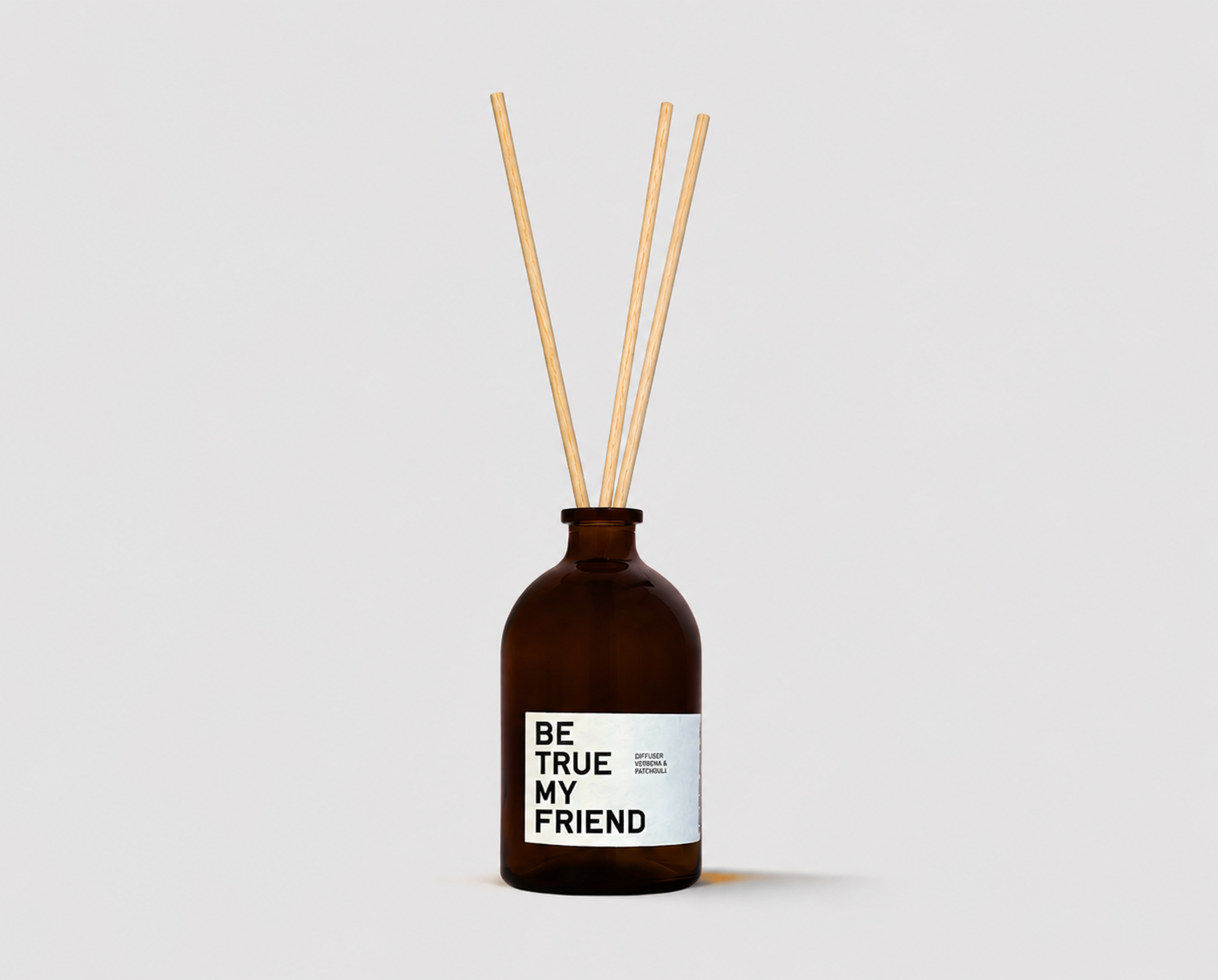 BE TRUE MY FRIEND Limited Diffuser Vetiver Patchouli Ho Holz Sandelholz Kakao Bitterorange 100ml