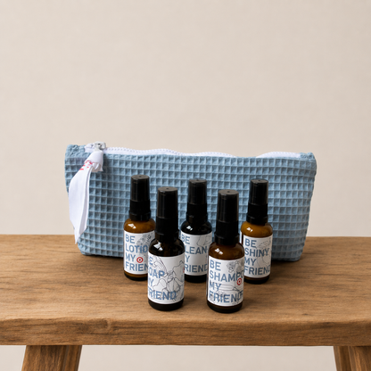 BE ANYWHERE Travel Set Vegane Naturkosmetik 5 Produkte