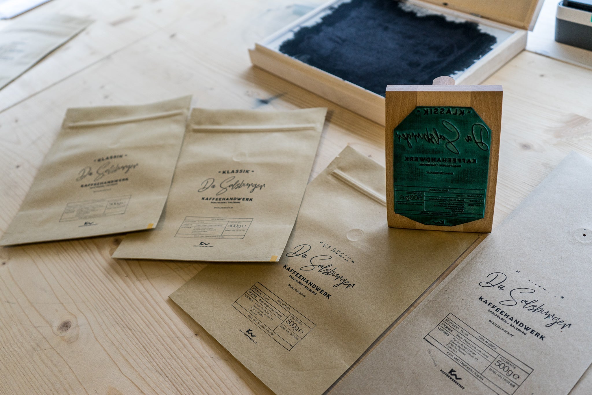 Da Salzburger Kaffee "BLUES" / 100% Arabica / 2er Blend / 1kg