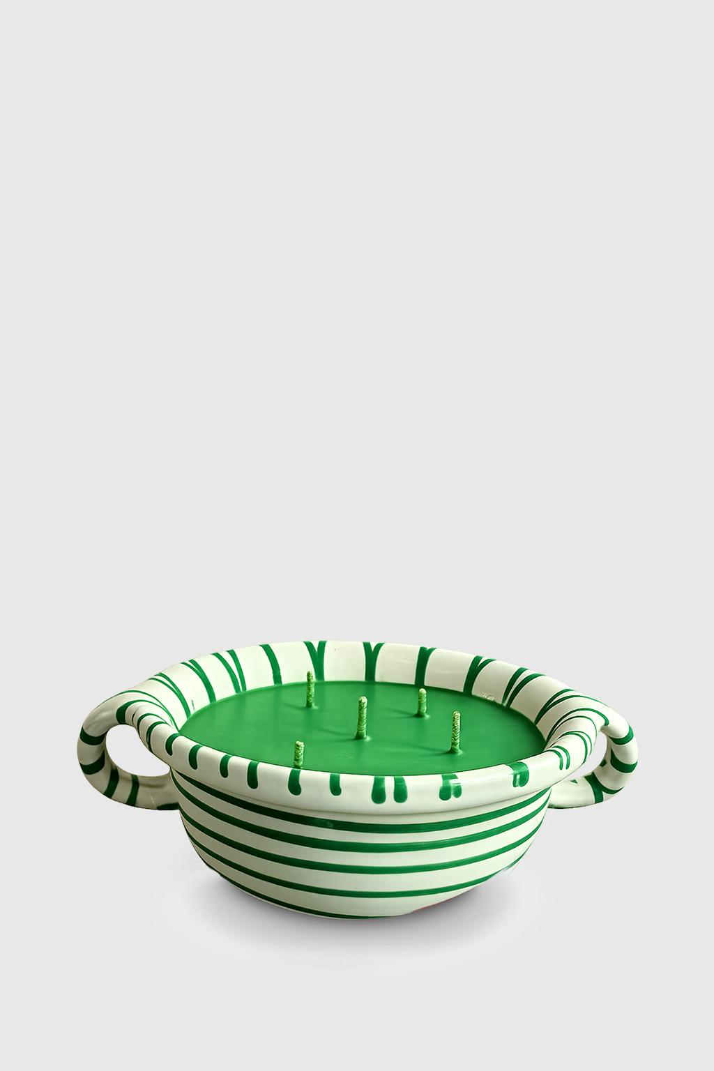 Gmundner Pot green flamed Weitling green 17Ø 600ML