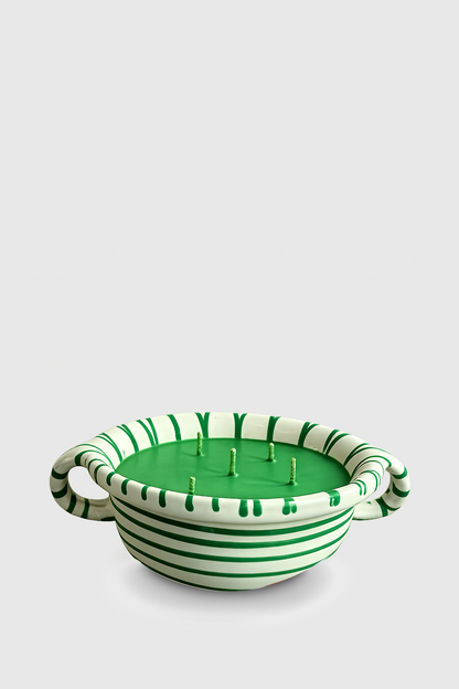Gmundner Pot green flamed Weitling green 17Ø 600ML