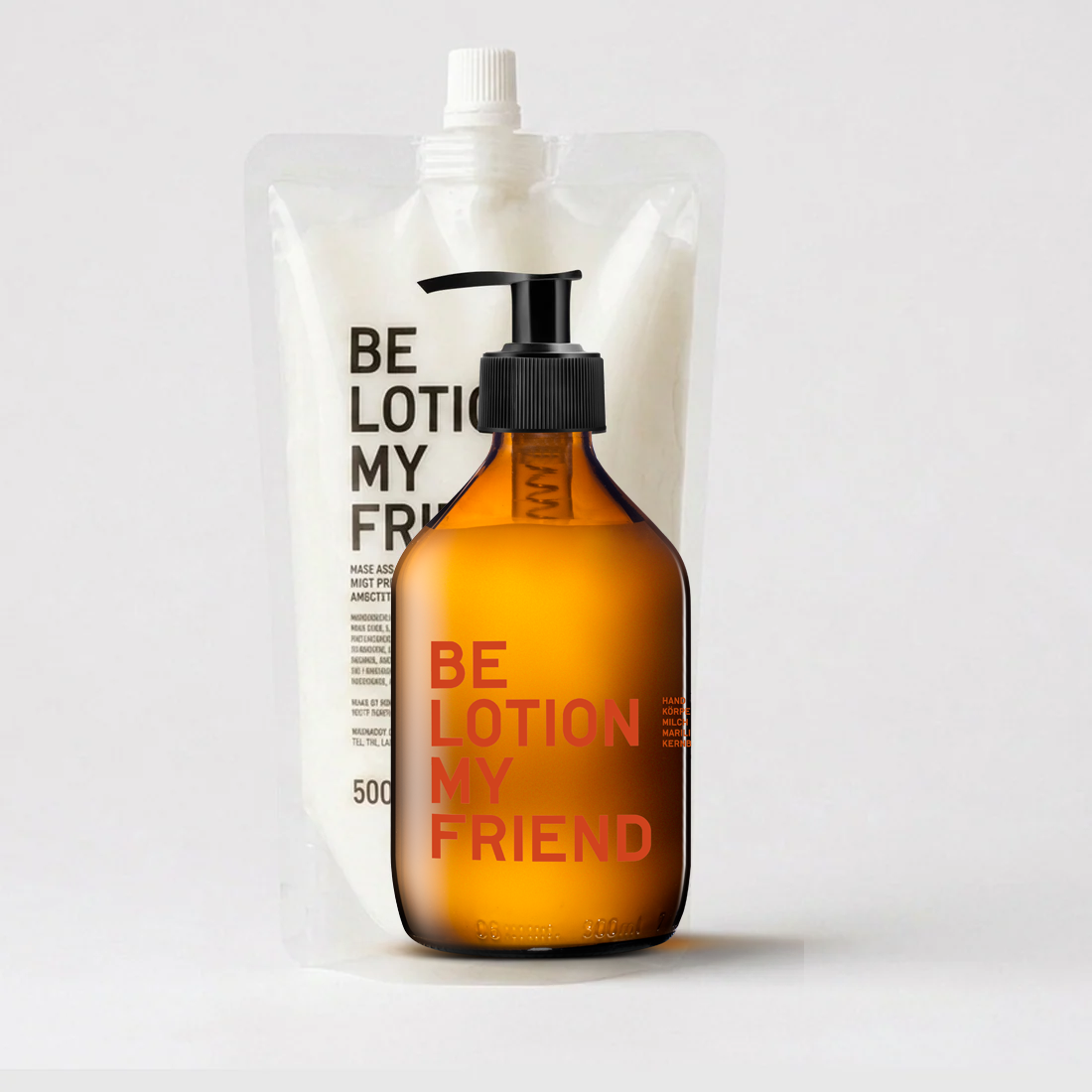 BE BUNDLE LOTION MARILLE 1x 300ML und 1 x 500ML
