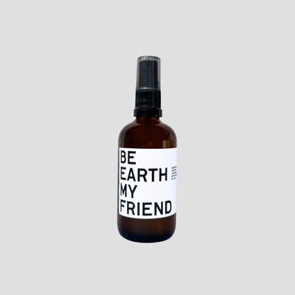 BE EARTH interior & room spray with coriander, bitter orange and vetiver