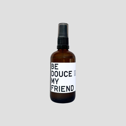 BE DOUCE interior & room spray with mandarin, grapefruit, petitgrain and pine resin