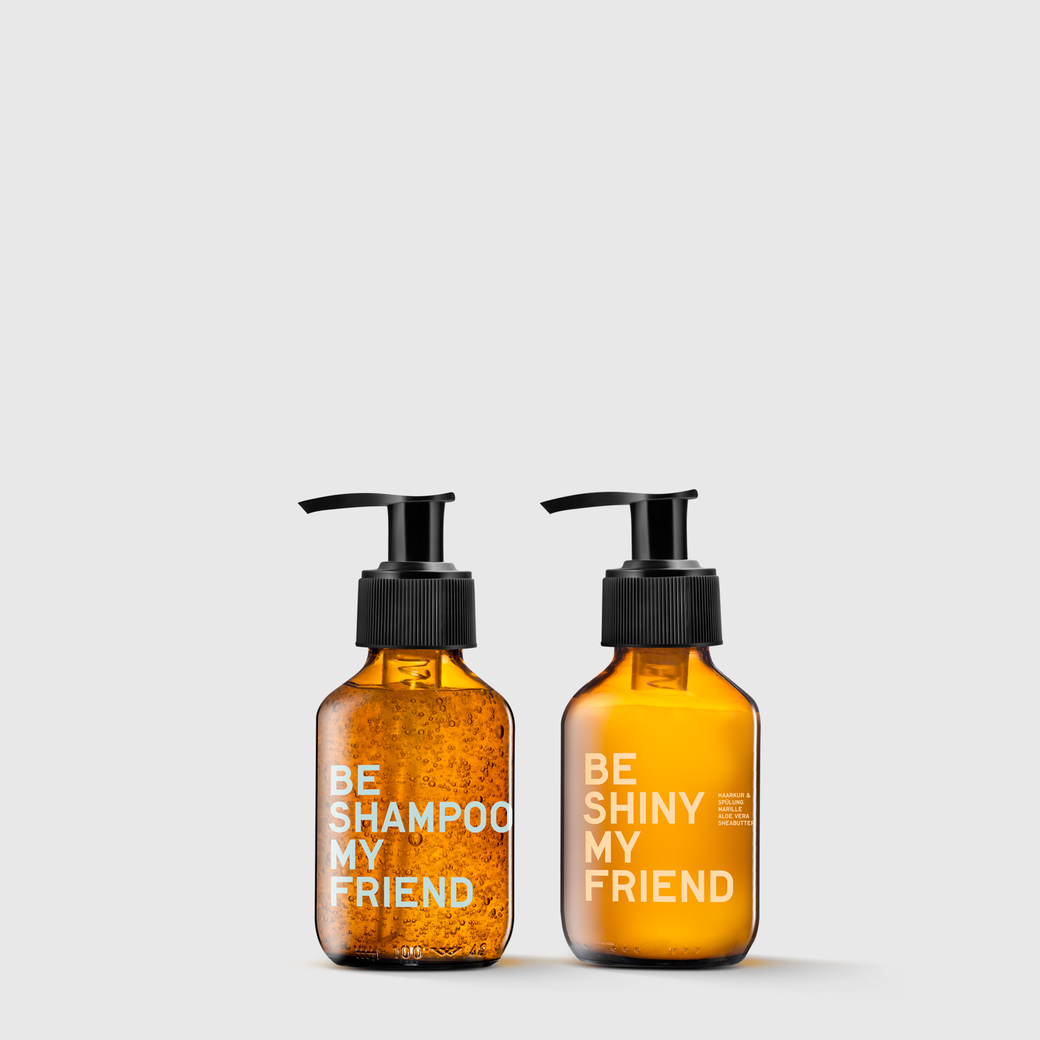 BE SHAMPOO &amp; SHINY BUNDLE Vegane Haarpflege 100ml