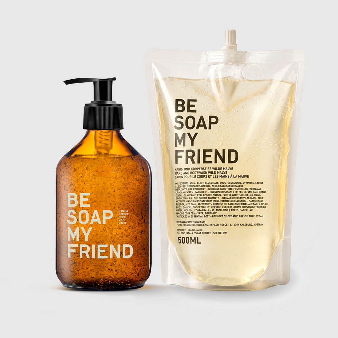 SOAP 300ML &amp; REFILL 500ML BUNDLE