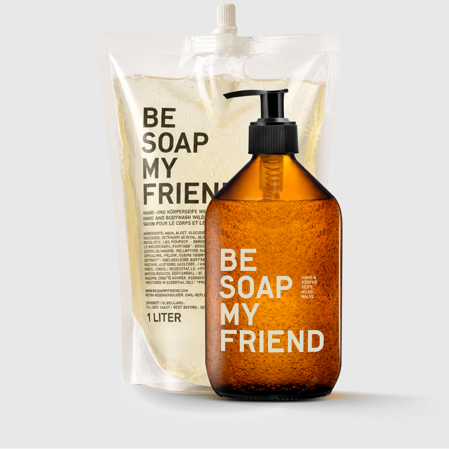 SOAP 500ML &amp; REFILL 1000ML BUNDLE