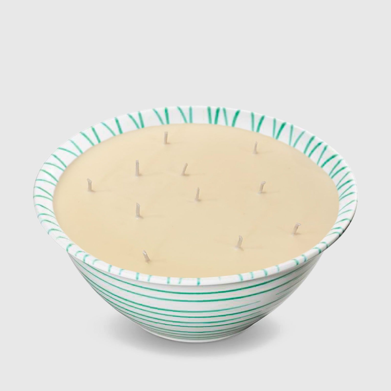 Gmundner Schüssel grün geflammt 26 Ø 2000ML