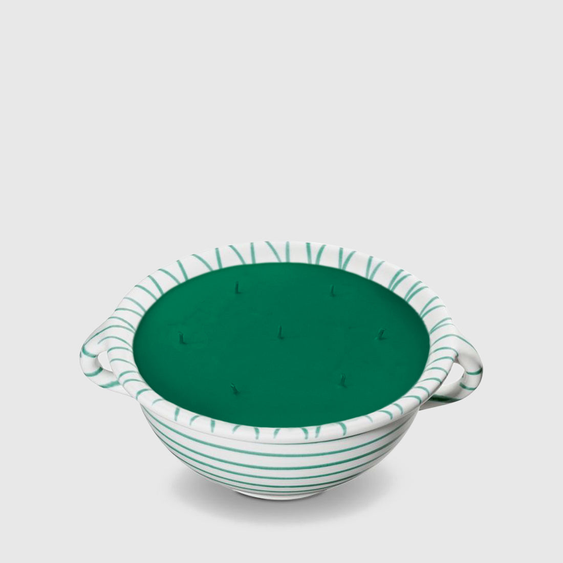 Gmundner Pot grün geflammt Weitling grün 17Ø 600ML