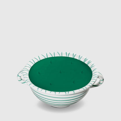 Gmundner Pot grün geflammt Weitling grün 17Ø 600ML