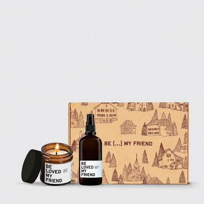 Room fragrance 100ml and candles 60ml SET