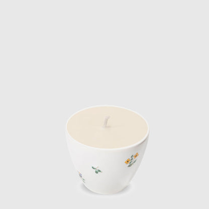 Gmundner Tasse (ohne Henkel) Streublumen Kerze 180ML