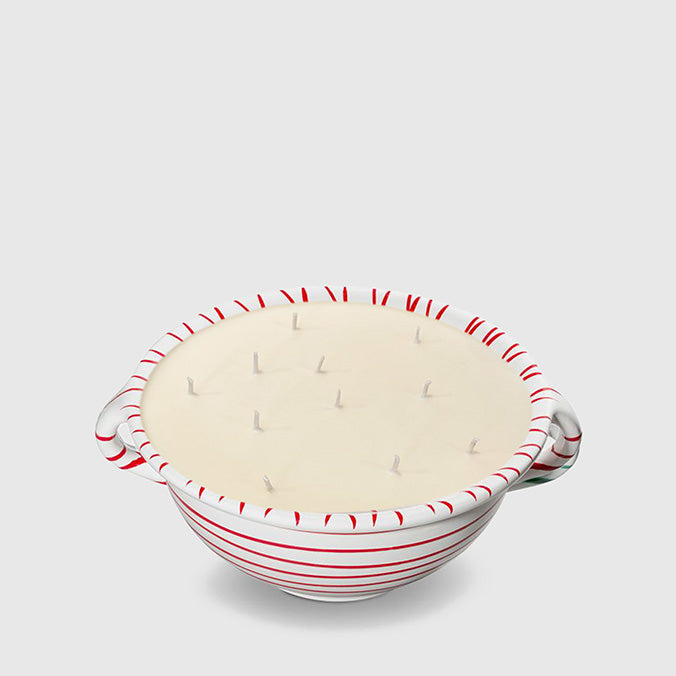 Gmundner Weitling rot geflammt creme 26Ø 2000ML